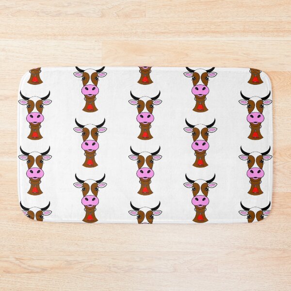 Item preview, Cow Head Red Cow Bell designed and sold by Sartoris Art.