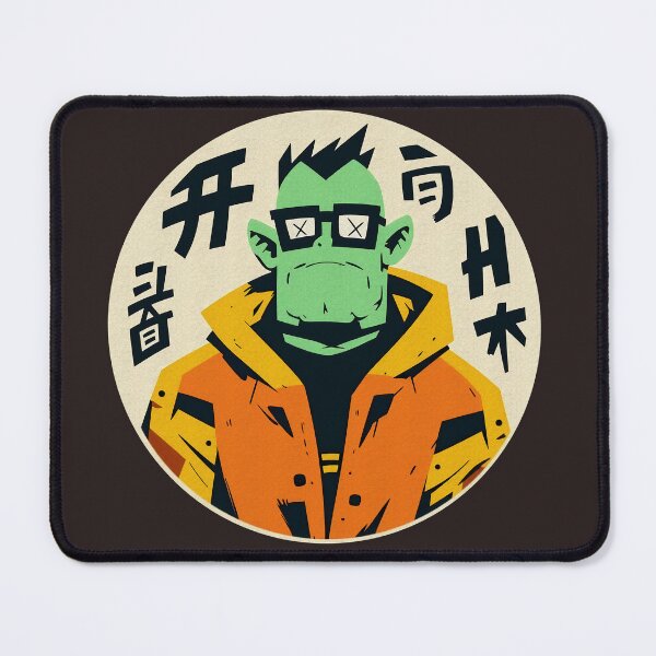 Item preview, Cyberpunk Frankenstein Monster | Cool Sci-Fi Character Art designed and sold by GALUMARKET.