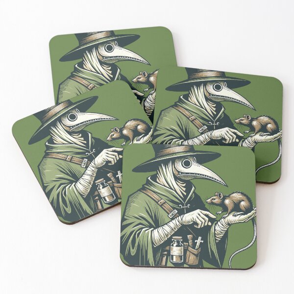 Item preview, Plague Doctor with Rat designed and sold by RayCrimson.
