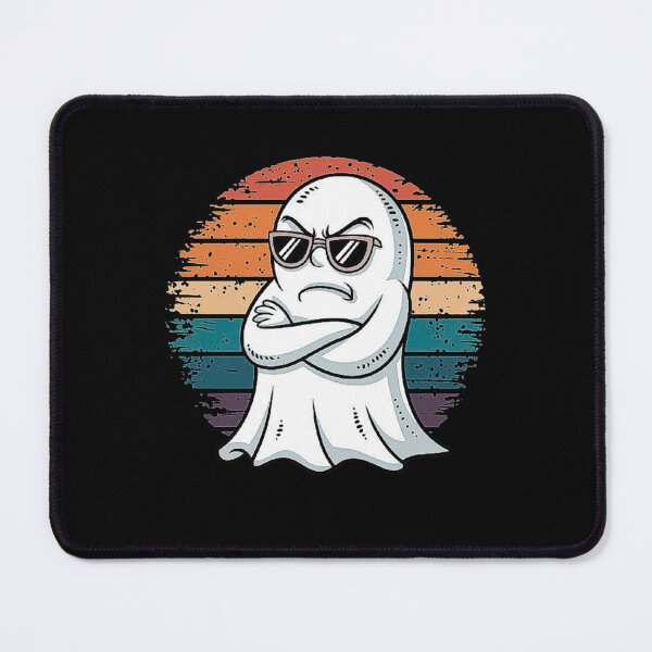 Item preview, Cool Ghost with Sunglasses - Retro Halloween Vibes designed and sold by love3617.