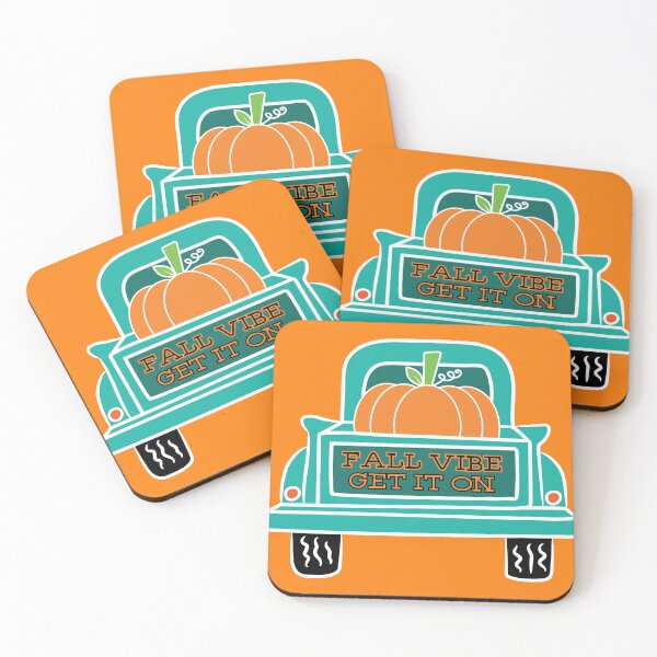 Item preview, PICKUP TRUCK HAULING A PUMPKIN - FALL VIBE - GET IT ON designed and sold by TommyTsunami.