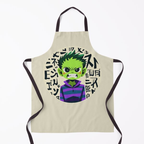 Item preview, Personaje de niño verde enojado | Arte de niño monstruo de anime designed and sold by GALUMARKET.