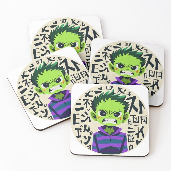 Item preview, Personaje de niño verde enojado | Arte de niño monstruo de anime designed and sold by GALUMARKET.