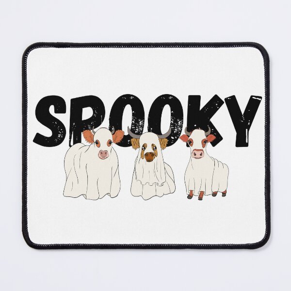 Item preview, Spooky Season Spooky Cows Ghost Farm designed and sold by CCKimShop.