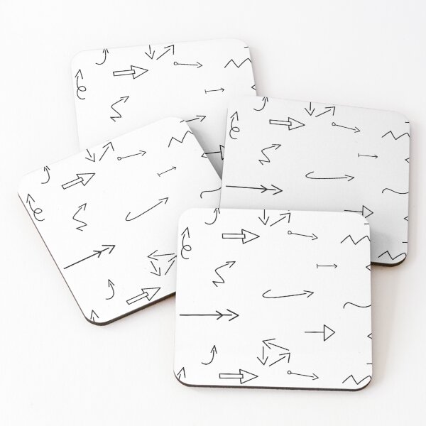 Item preview, Thin handdrawn black arrows set designed and sold by EmeraldeaArt.