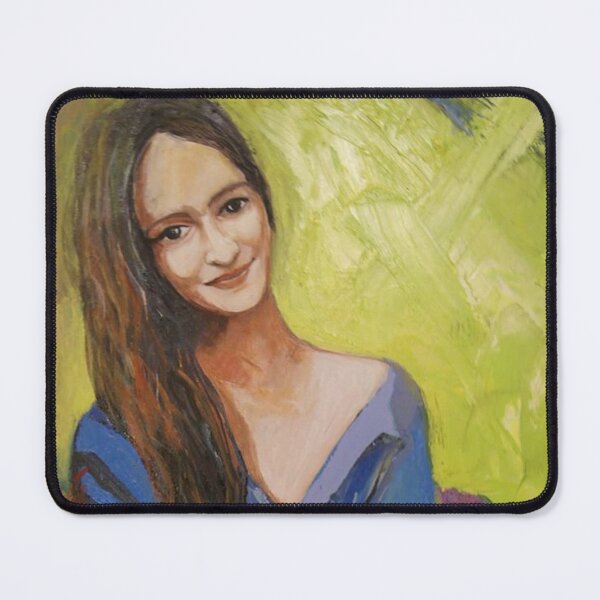 Item preview, Young woman with cat designed and sold by Michał Ogiński.