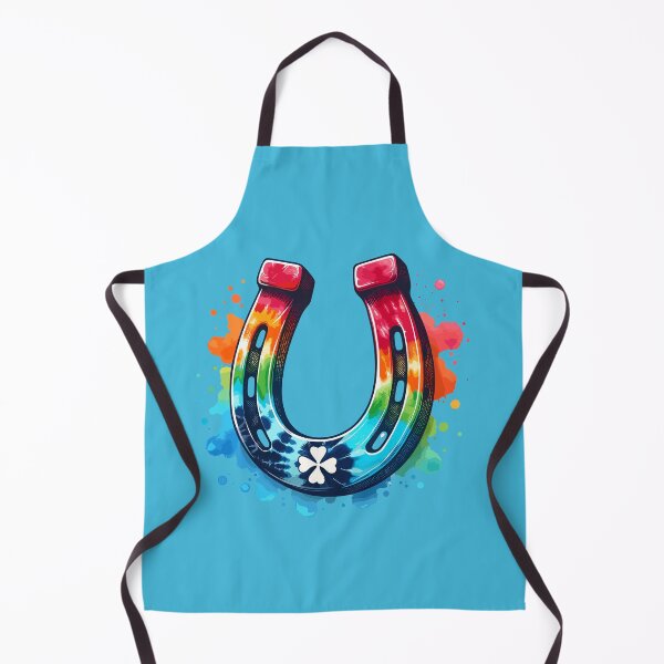 Item preview, Tie Dye Lucky Charm Horseshoe designed and sold by RayCrimson.