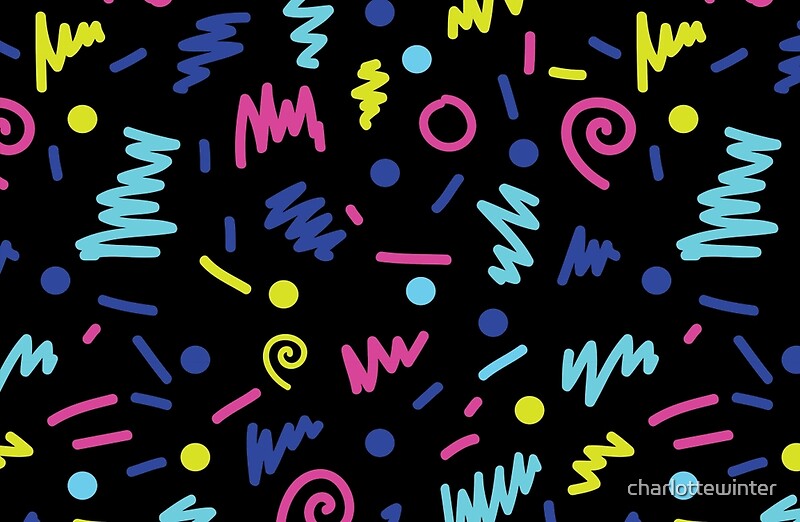 80s Designs vicky - 80s, 90s, bright neon, shapes, design, pattern, trendy 80s Designs vicky - 80s, 90s, bright neon, shapes, design, pattern, trendy
