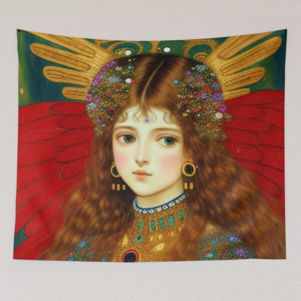 Item preview, Classic Abstract Angel Art designed and sold by TheDarkWardrobe.