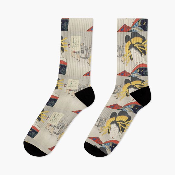 Item preview, Kobayashi Kiyochika Patterns of Flowers Hana Moyo designed and sold by TeeARTHY.