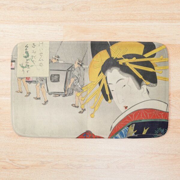 Item preview, Kobayashi Kiyochika Patterns of Flowers Hana Moyo designed and sold by TeeARTHY.