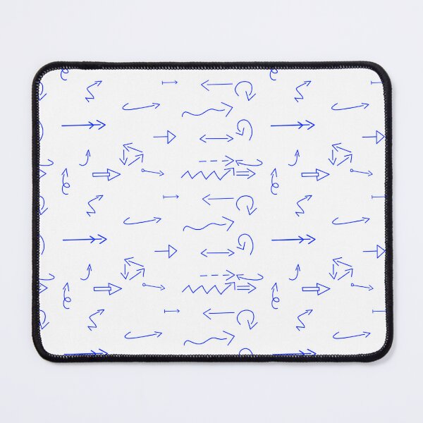 Item preview, Thin handdrawn blue arrows set designed and sold by EmeraldeaArt.