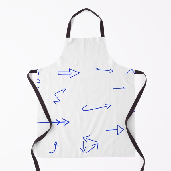 Item preview, Thin handdrawn blue arrows set designed and sold by EmeraldeaArt.