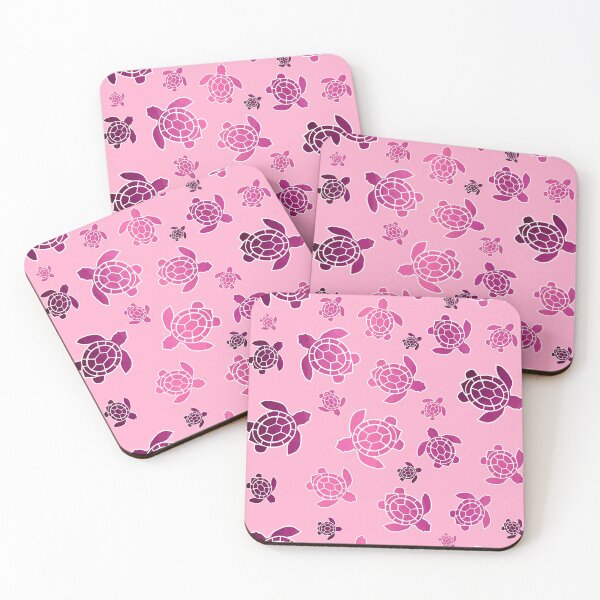 Item preview, Adorable Pink Sea Turtles designed and sold by Sartoris Art.