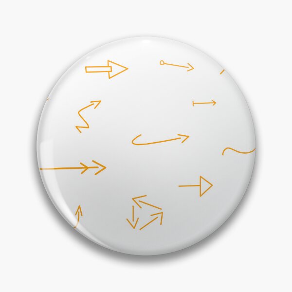 Item preview, Thin handdrawn orange yellow arrows set designed and sold by EmeraldeaArt.