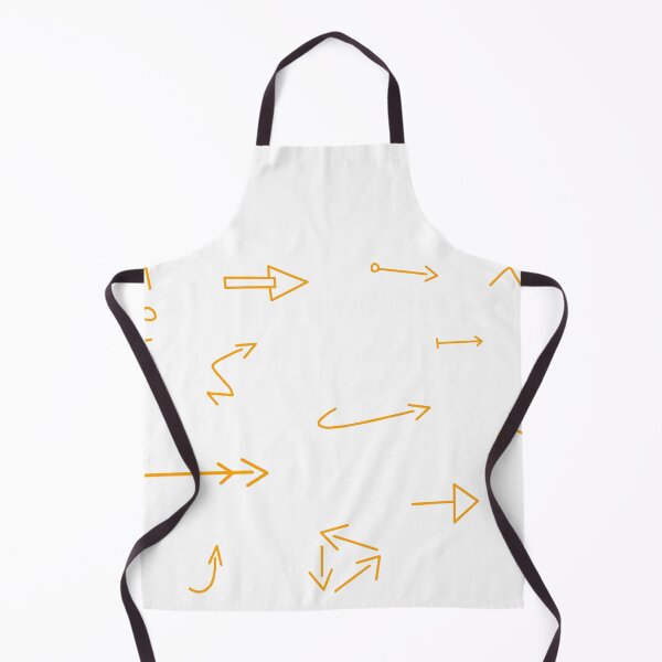 Item preview, Thin handdrawn orange yellow arrows set designed and sold by EmeraldeaArt.
