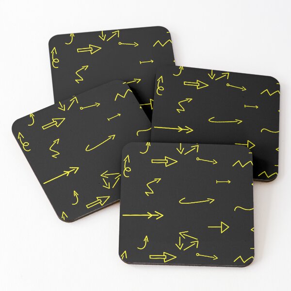 Item preview, Thin handdrawn yellow arrows set designed and sold by EmeraldeaArt.