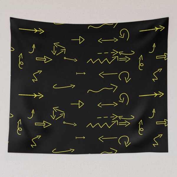 Item preview, Thin handdrawn yellow arrows set designed and sold by EmeraldeaArt.