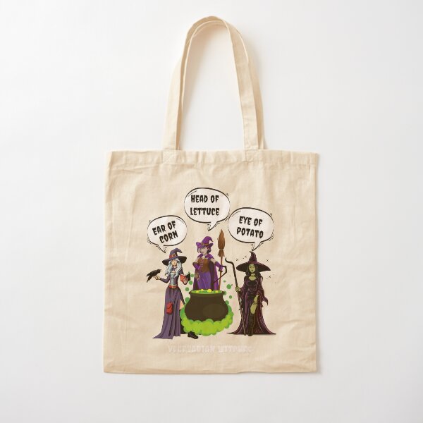 Item preview, Vegetarian witches making a potion with vegetables designed and sold by BreezeTeeze.
