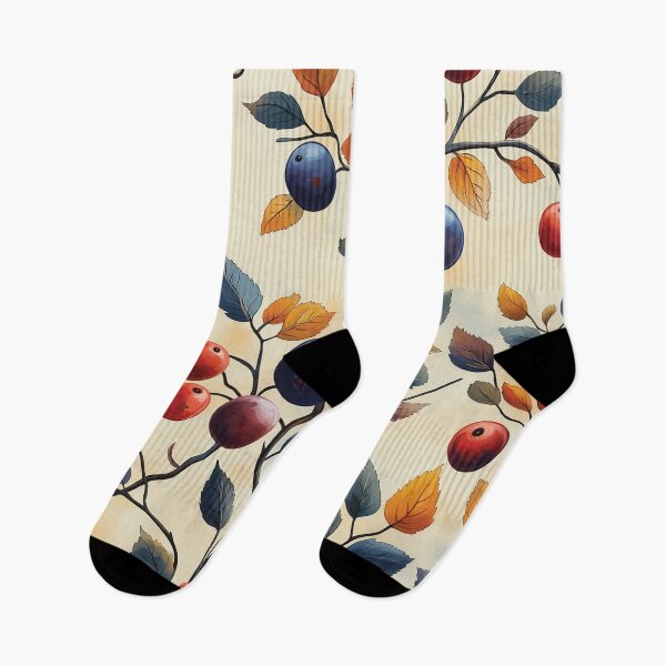 Item preview, A vibrant and intricate pattern design featuring a profusion of berry-laden branches. designed and sold by HEMRO.