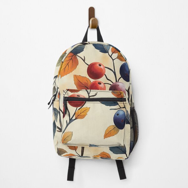 Item preview, A vibrant and intricate pattern design featuring a profusion of berry-laden branches. designed and sold by HEMRO.