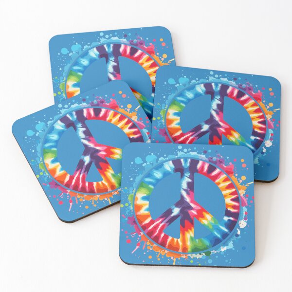 Item preview, Tie Dye Peace Symbol designed and sold by RayCrimson.