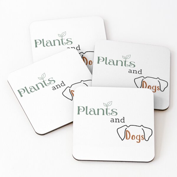 Item preview, 'Plants and Dogs' design designed and sold by LivsPlantHouse.