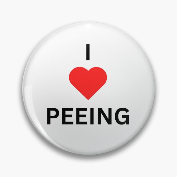 Item preview, I Heart Peeing designed and sold by Rosyartsy.