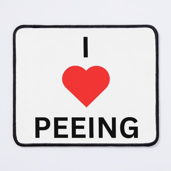 Item preview, I Heart Peeing designed and sold by Rosyartsy.