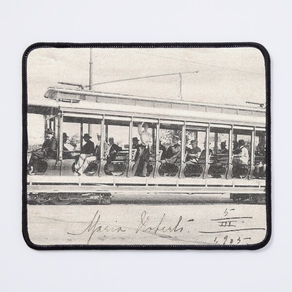 Item preview, STREET CAR, TRAM in the streets of Lisbon, circa 1910, Portugal designed and sold by MTD-Archives.