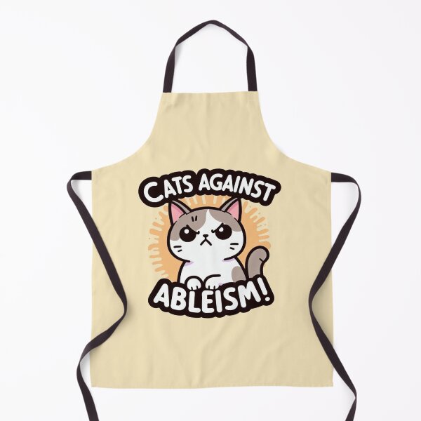 Item preview, Cats against ableism designed and sold by Vkinsify.