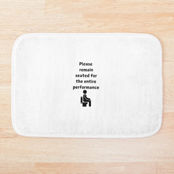 Item preview, Remain seated designed and sold by InkGlow.
