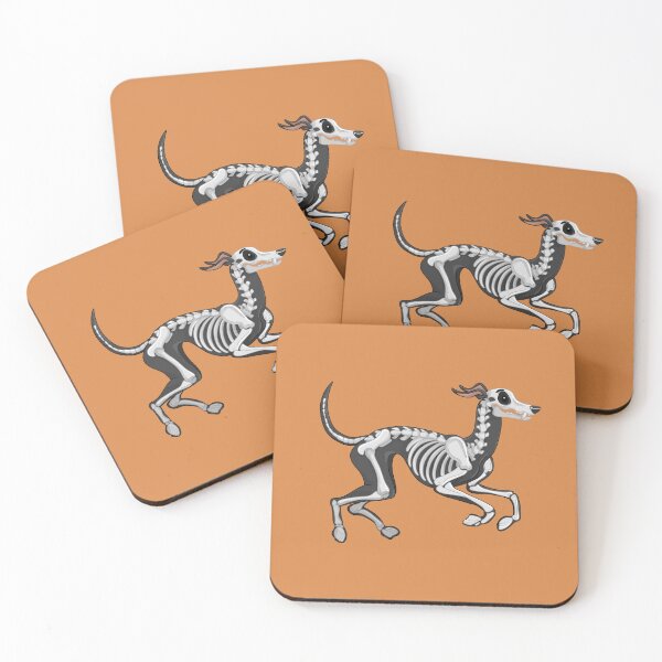 Item preview, Greyhound Skeleton Dog  designed and sold by mrixondraws.