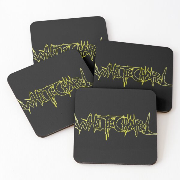 Item preview, Arte del logotipo de WHITECHAPEL designed and sold by MetalRockProg.