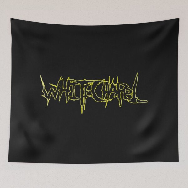 Item preview, Arte del logotipo de WHITECHAPEL designed and sold by MetalRockProg.
