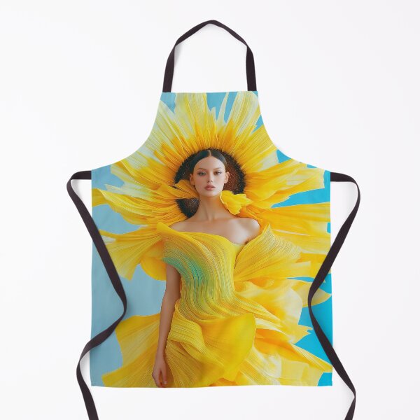 Item preview, "Dynamic Fashion in Yellow and Blue" designed and sold by MacroArtHub.