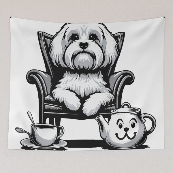 Item preview, White Havanese designed and sold by karolinahinc.