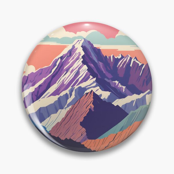 Aperçu de l'œuvre Les Andes créée et vendue par ColorArtByEric.