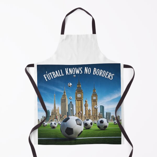Item preview, FUTBALL KNOWS NO BORDERS designed and sold by FitEnvy.
