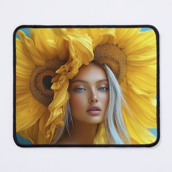 Item preview,  "Yellow and Blue Fashion" designed and sold by MacroArtHub.