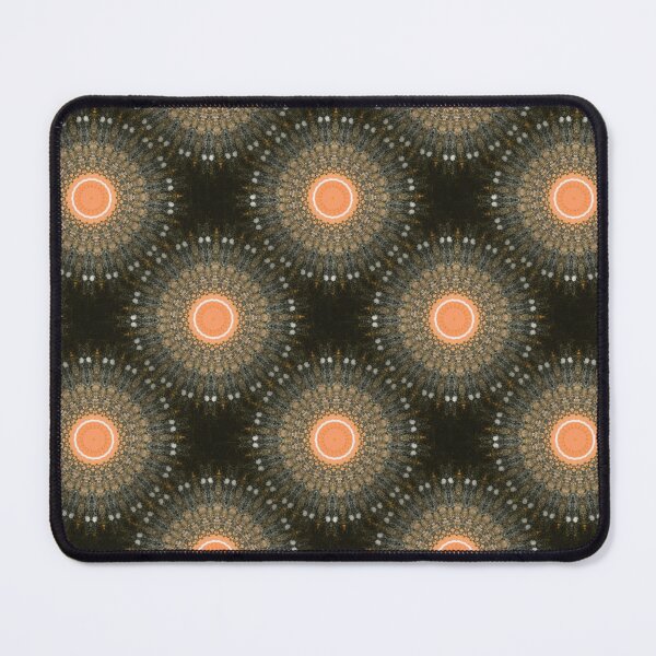 Item preview, Dandelion Firework Mandala Pattern in Peach designed and sold by Artistestella.