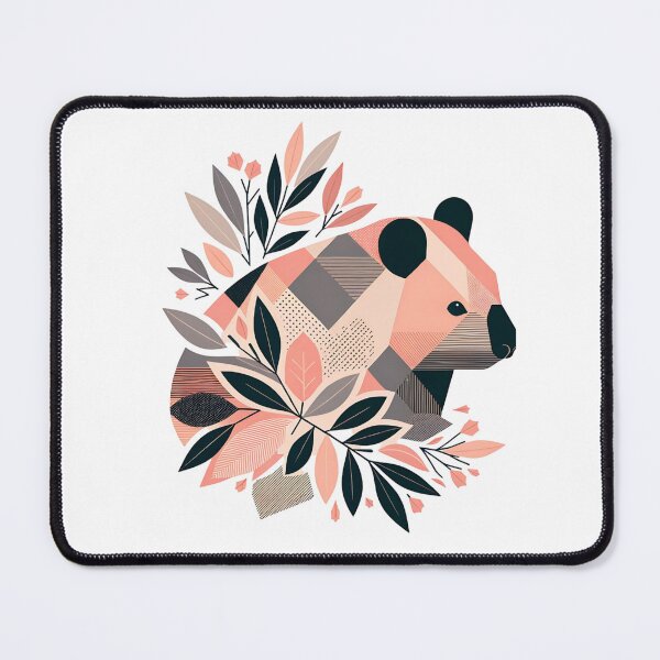 Item preview, Abstract Floral Geometric Wombat designed and sold by TheAnimalZ00.