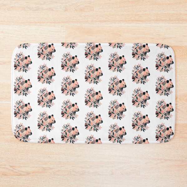 Item preview, Abstract Floral Geometric Wombat designed and sold by TheAnimalZ00.