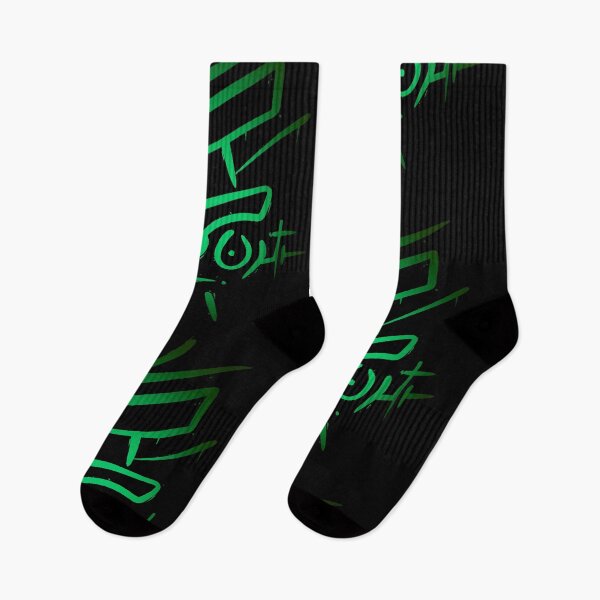 Item preview, Glowing Green Urban Glyphs Cyber Sigil Graffiti designed and sold by Mitch616Art.