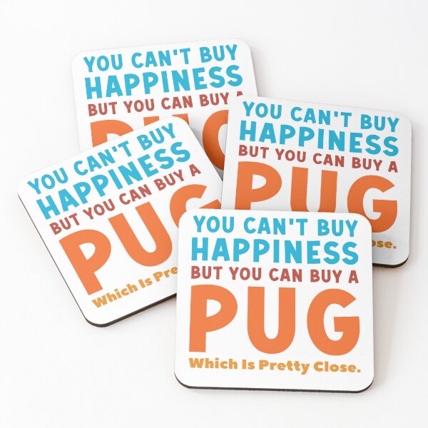 Item preview, Happiness Pug designed and sold by PetSafari.