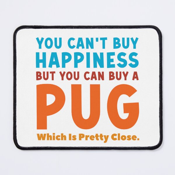 Item preview, Happiness Pug designed and sold by PetSafari.