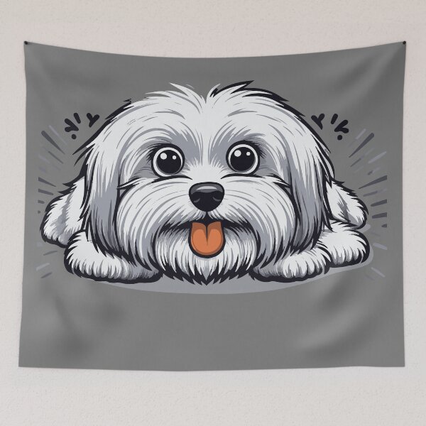 Item preview, White Havanese designed and sold by karolinahinc.