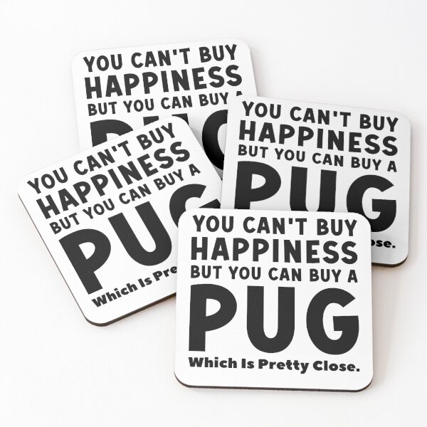 Item preview, Happiness Pug designed and sold by PetSafari.