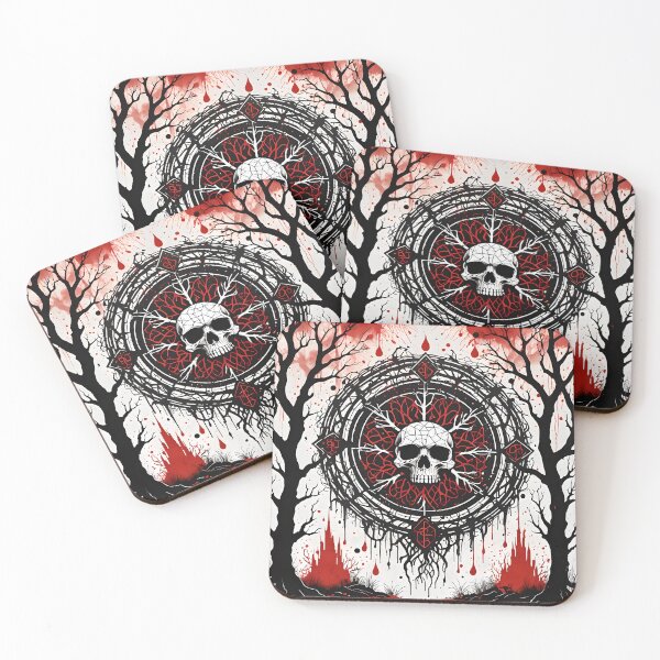 Item preview, Sinister Spider Web Mandala designed and sold by MandalasShops.