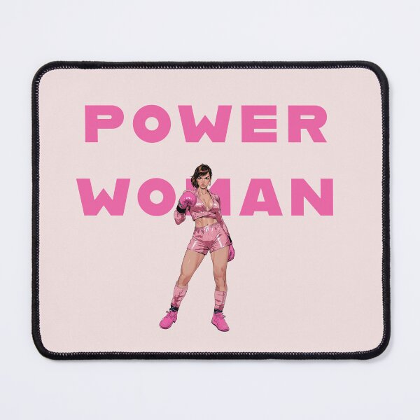 Item preview, power woman pink illustration designed and sold by La Loca.